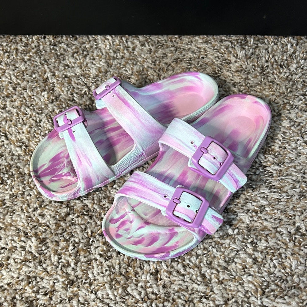 Cat & Jack Pink and White Kids Sandals